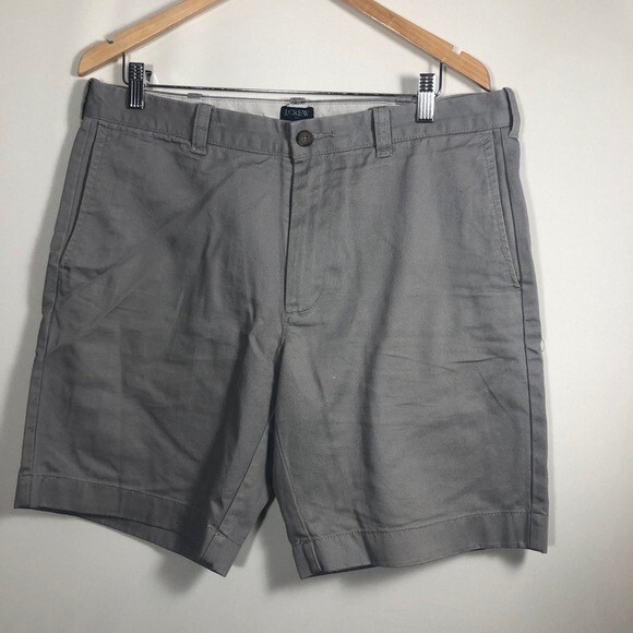 J. Crew Other - J.crew‎ Gramercy shorts 9" Inseam Gray Shorts Size 34W
